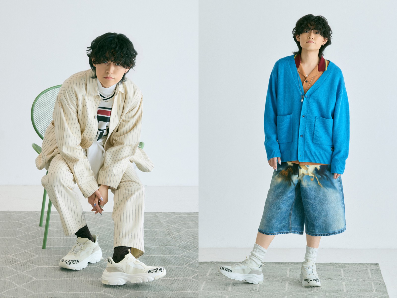 FILA×Tani Yuuki White 着用