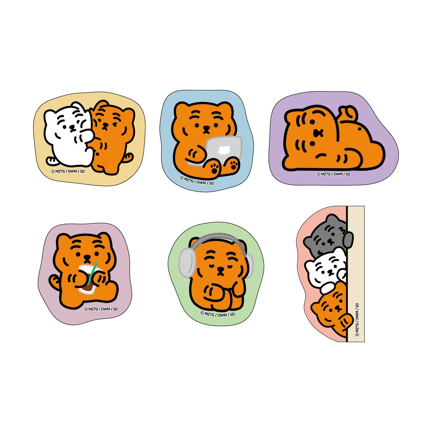 「ムジークタイガー」ステッカー