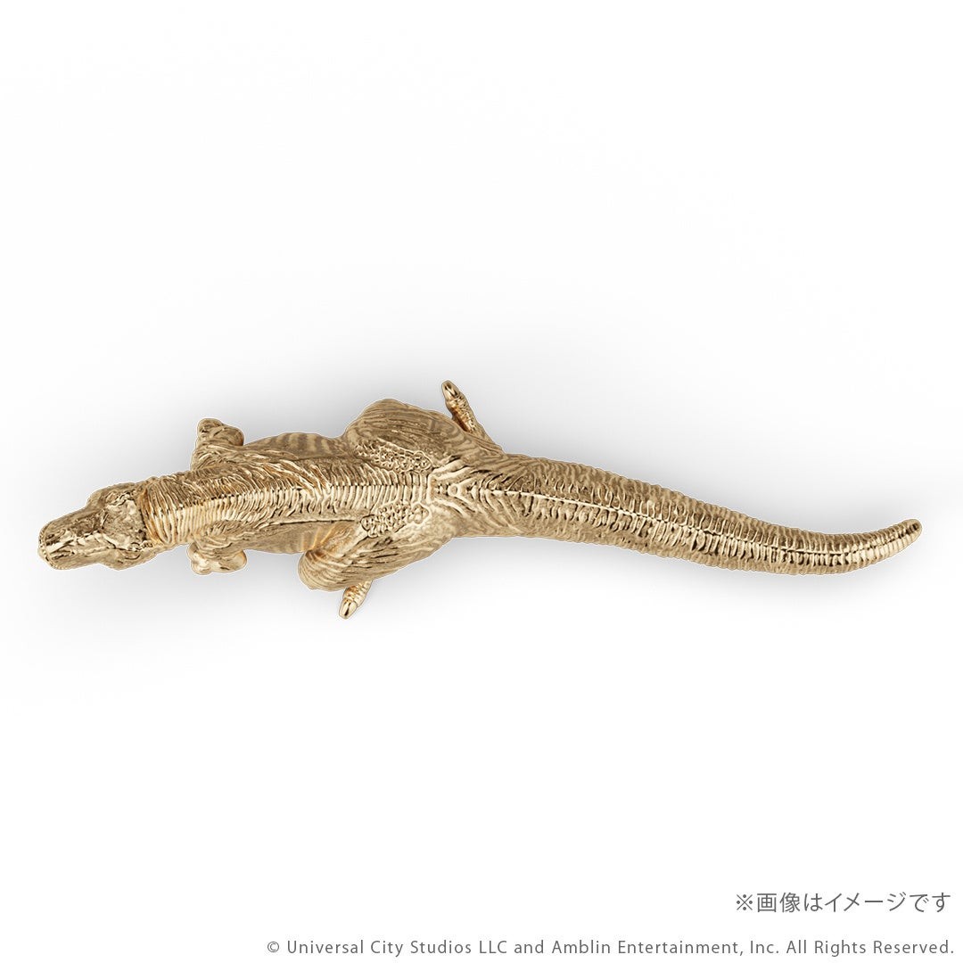 T.REX ミニフィギュア K18イエローゴールドの上面