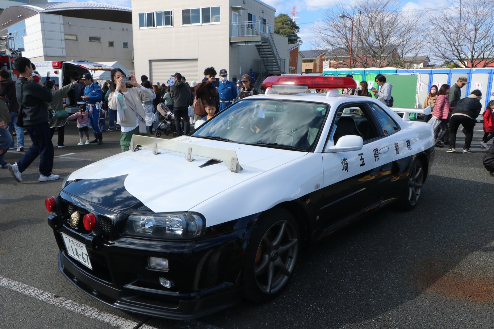埼玉県警察のパトカー