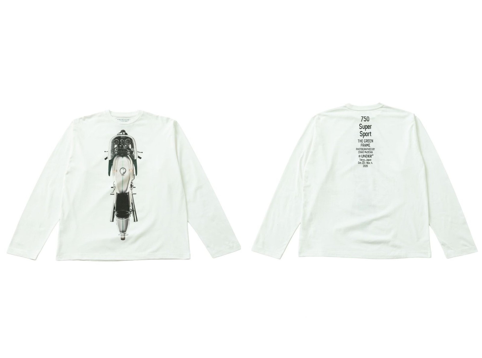 L/S T-Shirt ホワイト