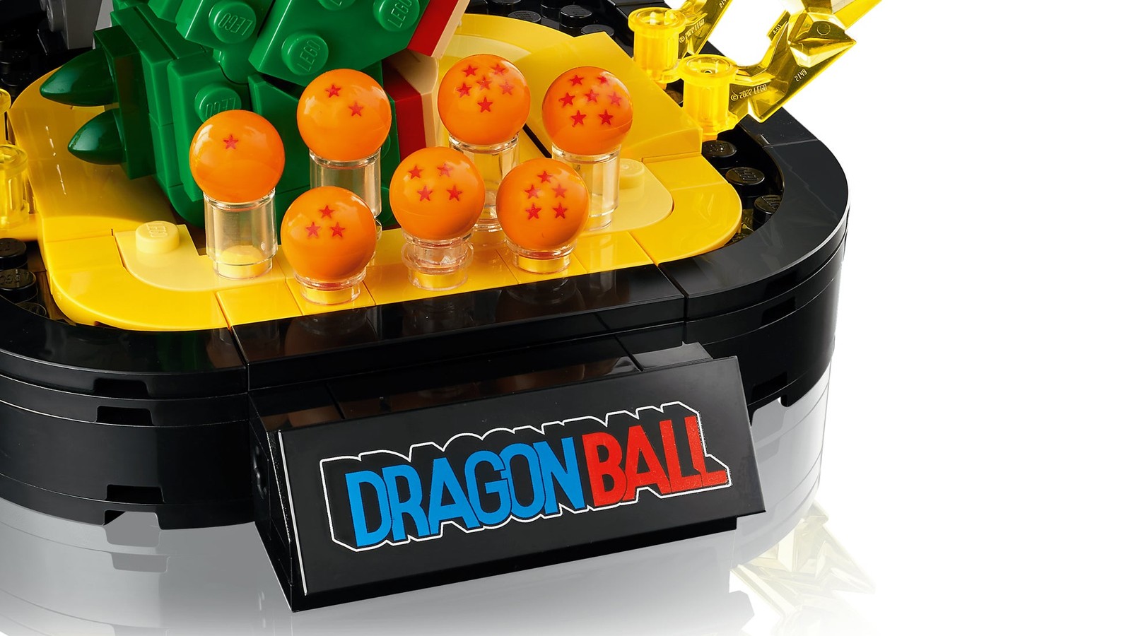 7つのドラゴンボールを配置した台座部分