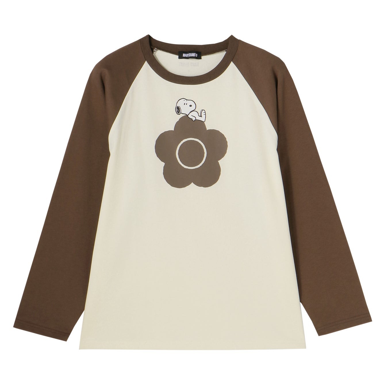 MARY QUANT × PEANUTS ラグランロング Tシャツ