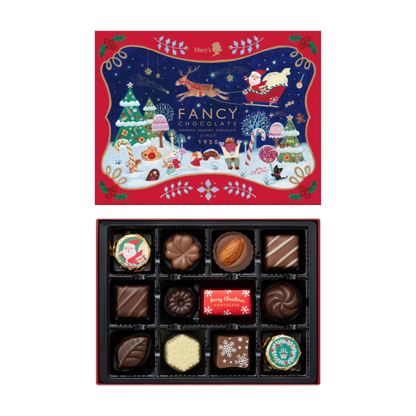 クリスマスファンシーチョコレート