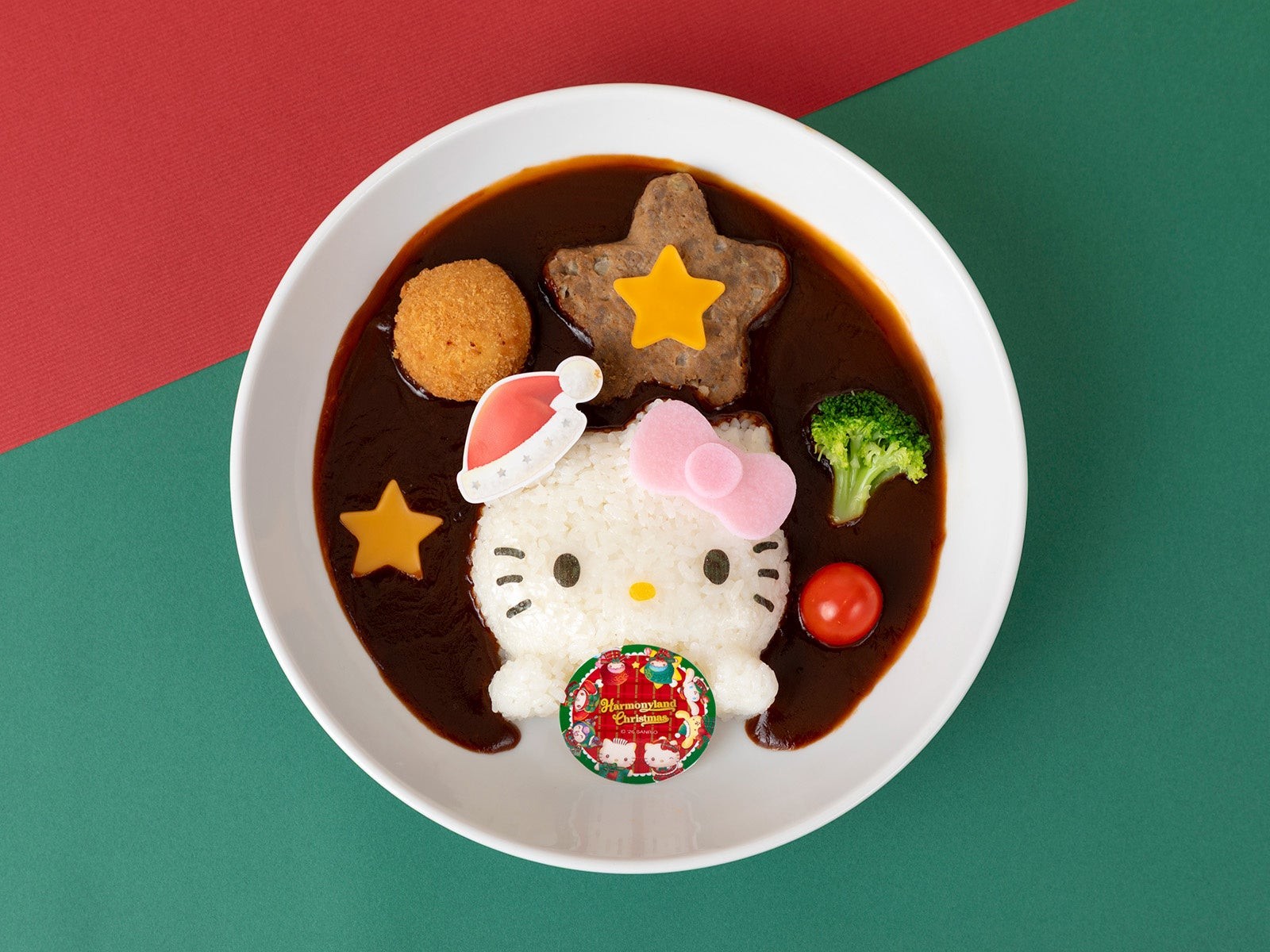 ハローキティのクリスマスハヤシライス
