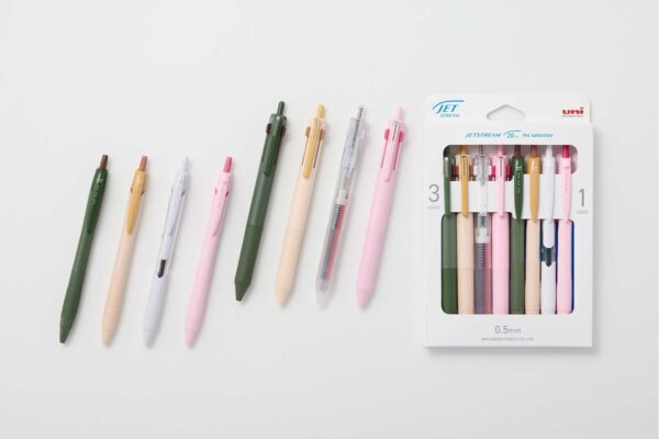 ジェットストリーム スタンダード、新3色ボールペン、20th限定8Pアソート