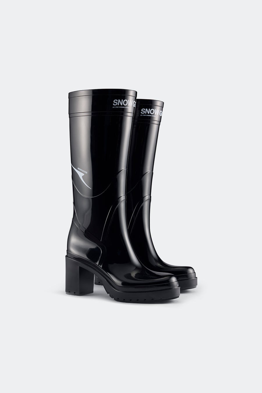 Heeled Rubber Boot