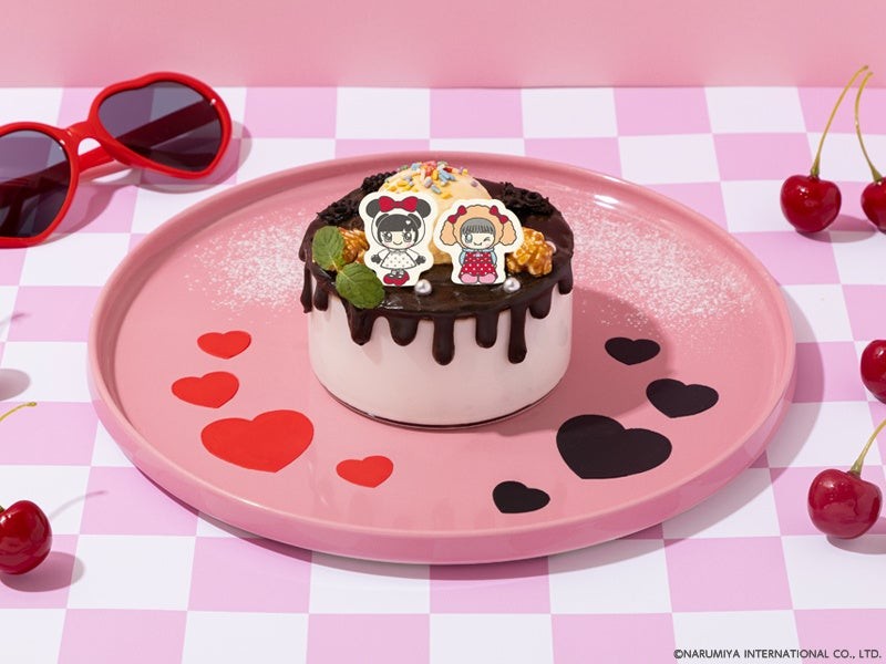 リパンちゃん&ワンピーちゃん グラスケーキ