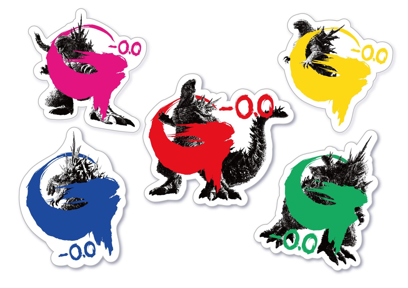 ゴジラステッカー