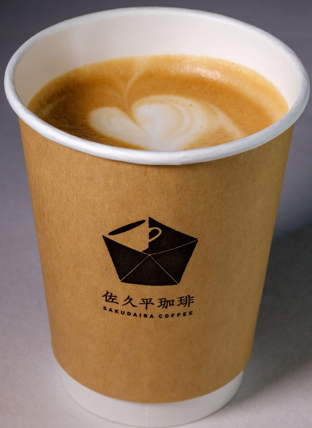 佐久平珈琲のカフェラテ