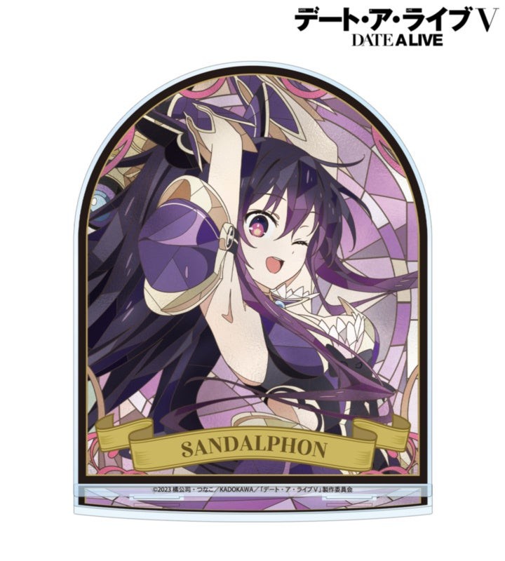 夜刀神十香 Aure Glass BIGアクリルスタンド