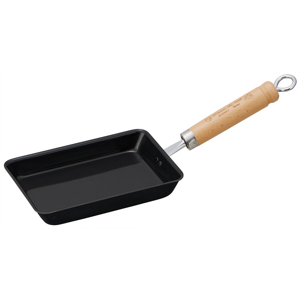 くまのプーさんの鉄製玉子焼器・フライパン 鉄製玉子焼器 13×20cm