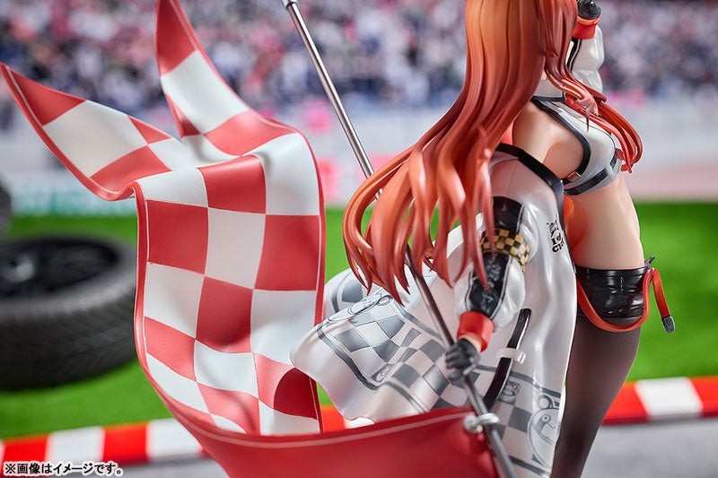 牧瀬紅莉栖 Racing Ver. 旗の側面