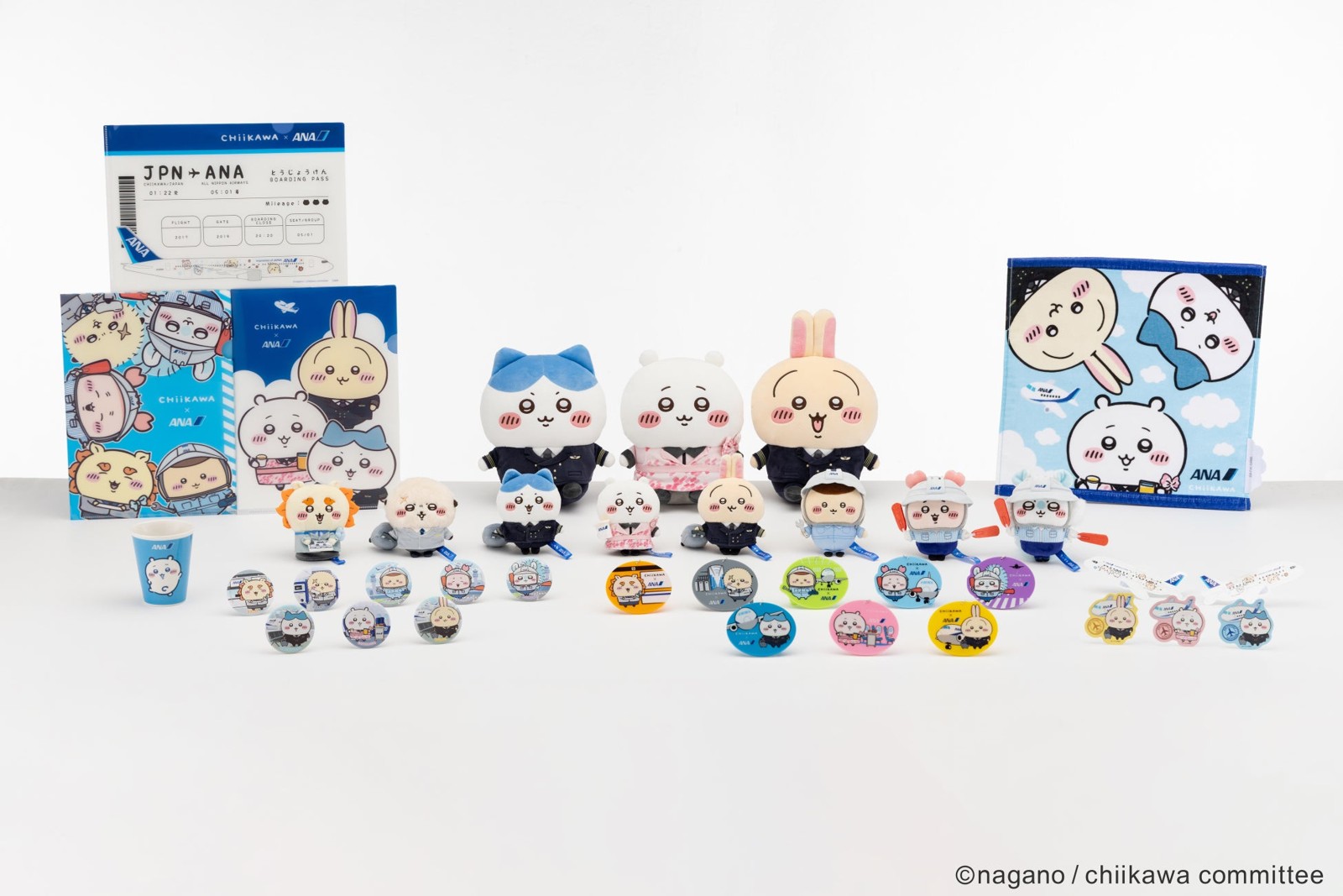 『ちいかわ×ANA』オリジナルグッズ第一弾