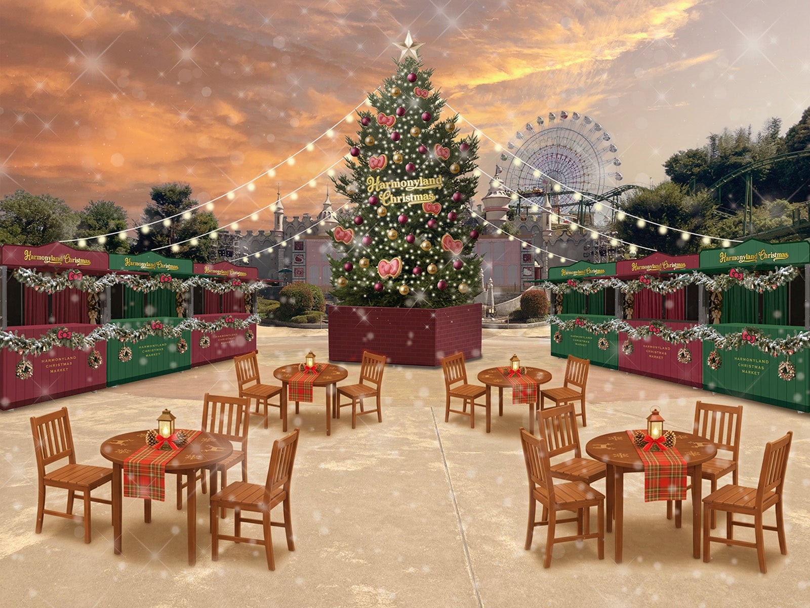 Harmonyland Christmas Market会場イメージ