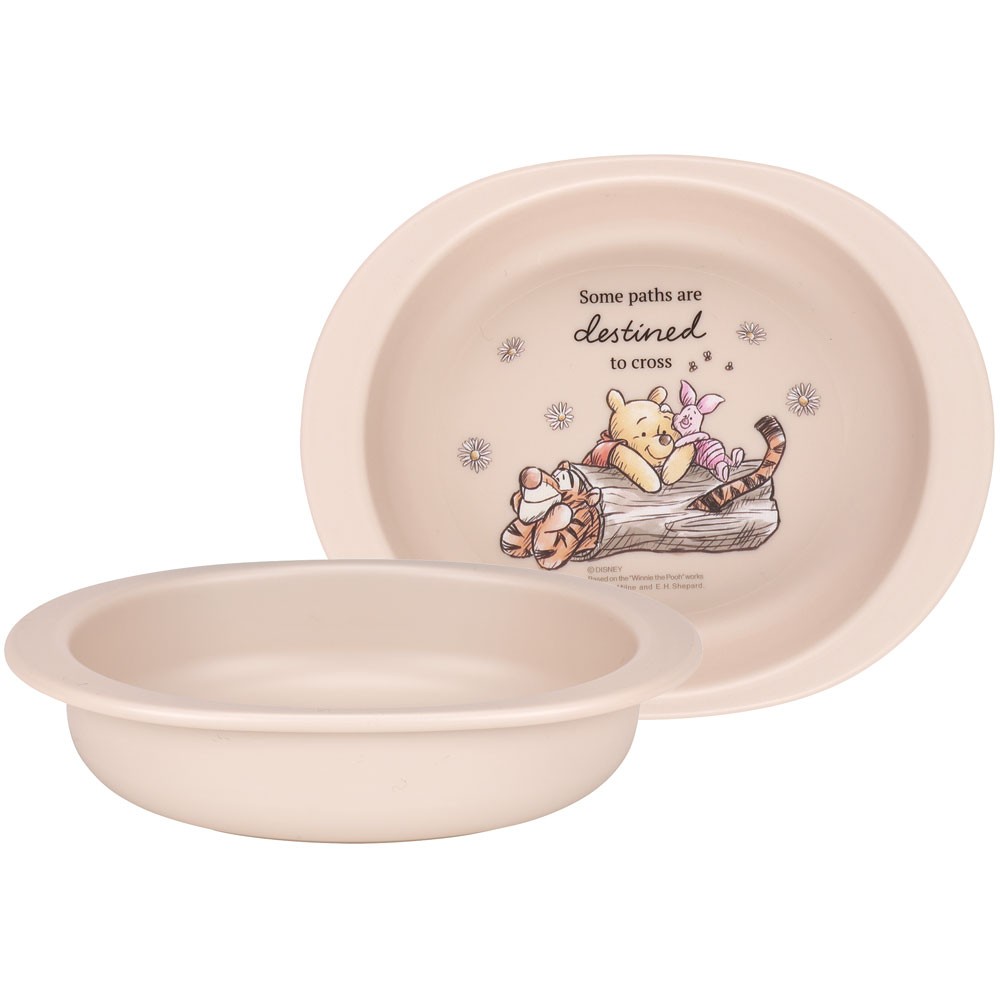 くまのプーさん ピクニック柄のベビー食器 小皿