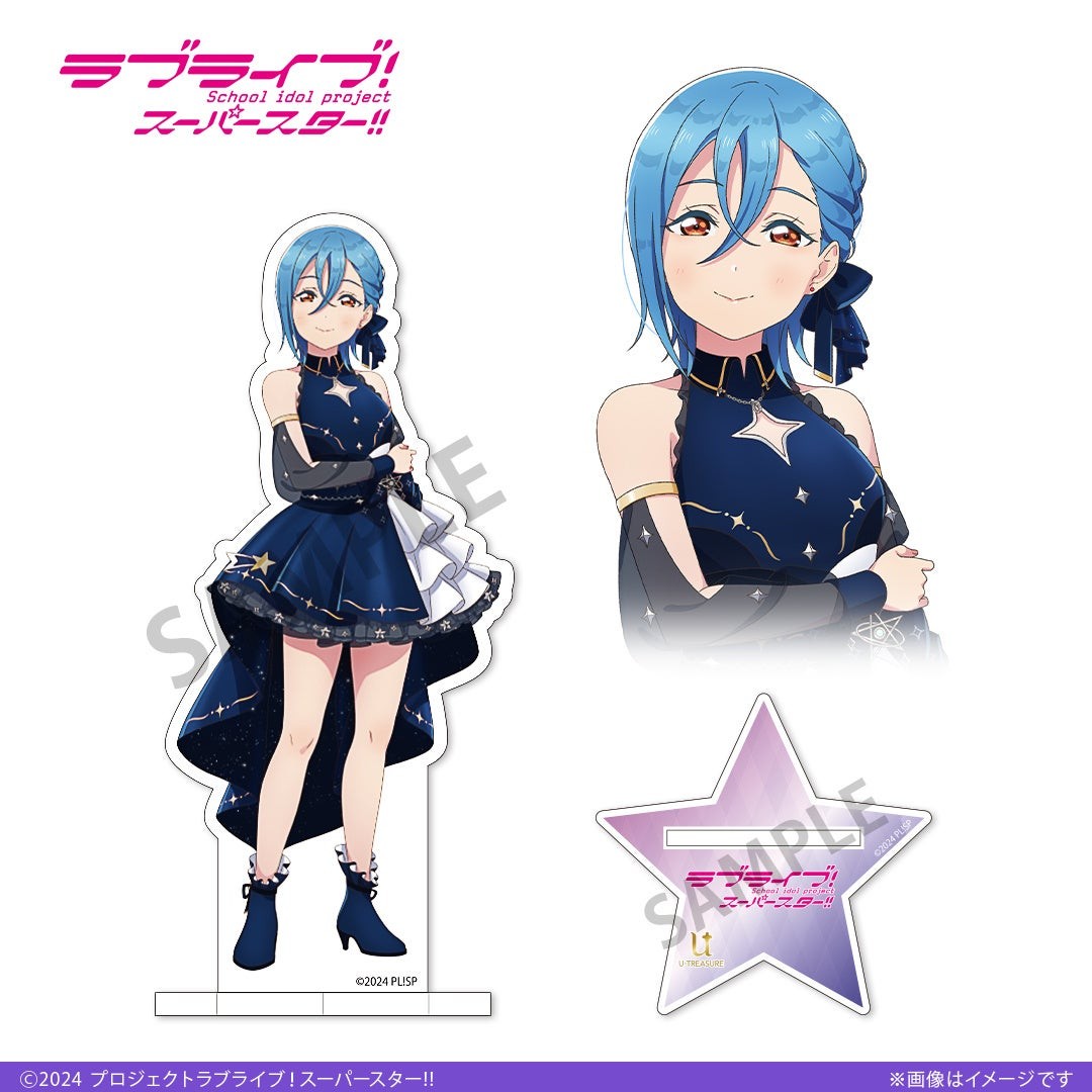 5th Anniversary アクリルスタンド 青い短髪のメンバー