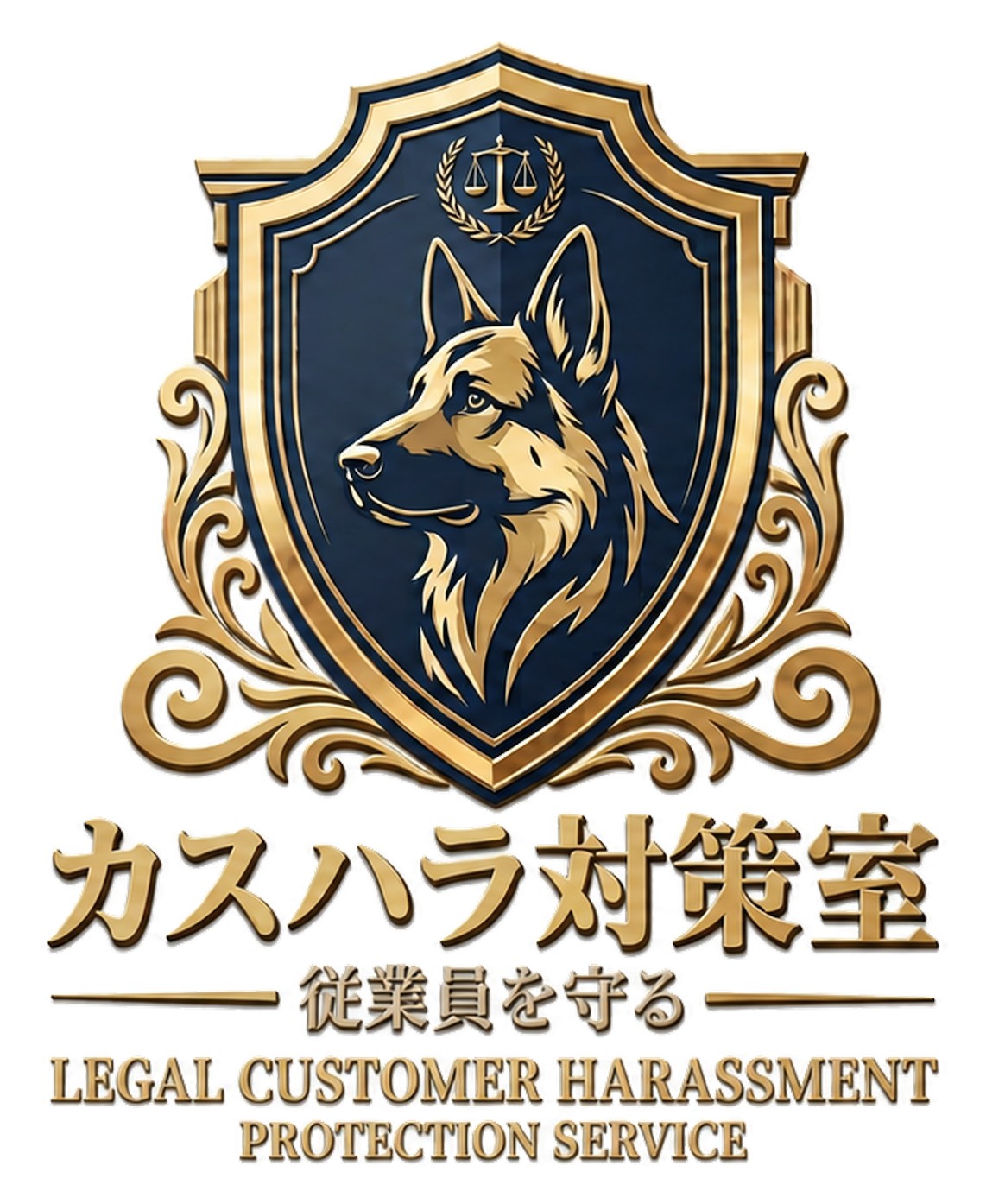カスハラ対策室 ロゴ