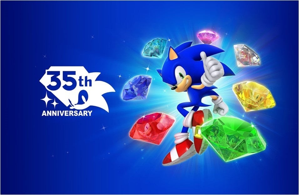 ソニック・ザ・ヘッジホッグ35周年記念ビジュアル