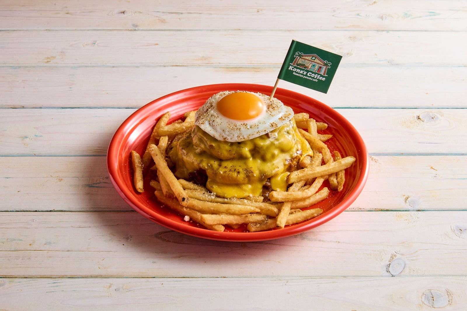 チーズカレーハンバーグパンケーキ