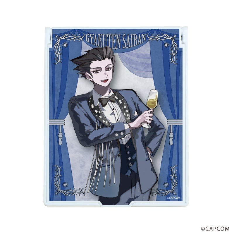 「逆転裁判」シリーズ 描き起こしイラスト デカキャラミラー