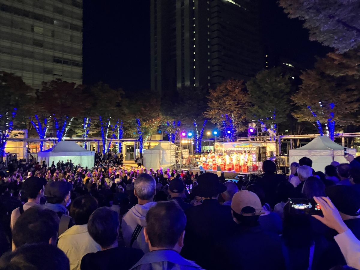 昨年開催時のさいたま新都心JAZZ DAY サンクンプラザの会場