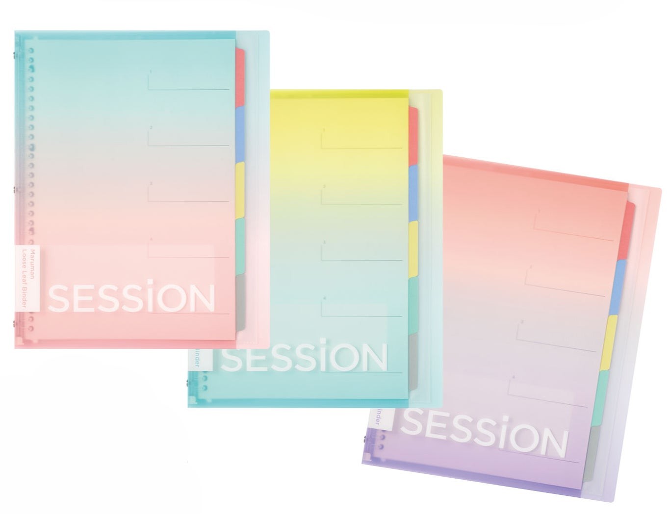 SESSION A4スリム3色