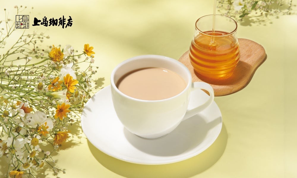 上島珈琲店『日本蜜蜂のはちみつミルク珈琲』