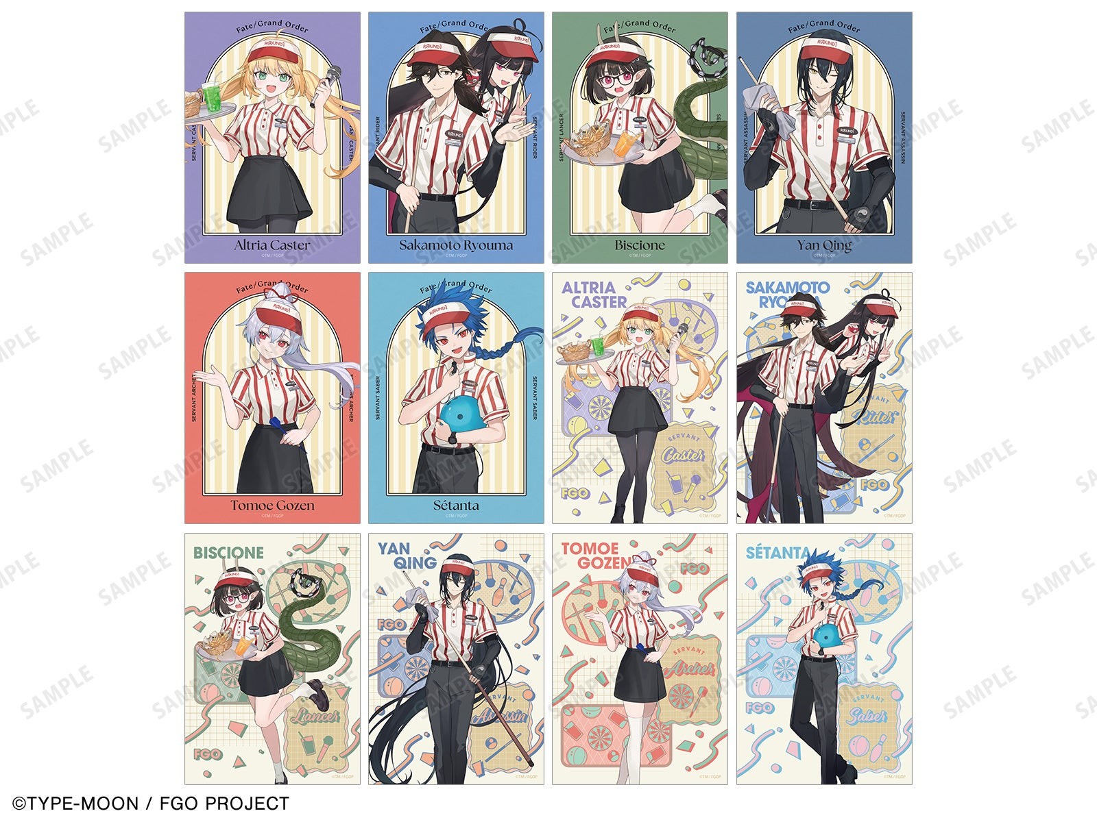 描き下ろし ROUND1制服ver. トレーディングブロマイド