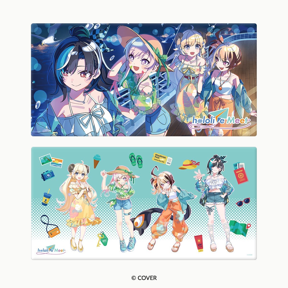 2ndビジュアル デスクマット