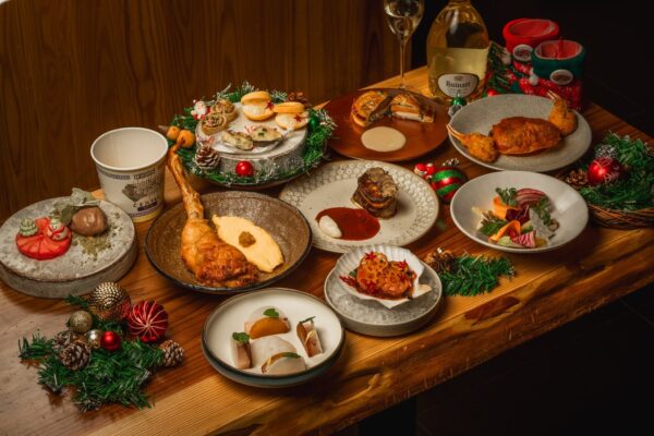 CENSU TOKYOクリスマス限定コースの料理