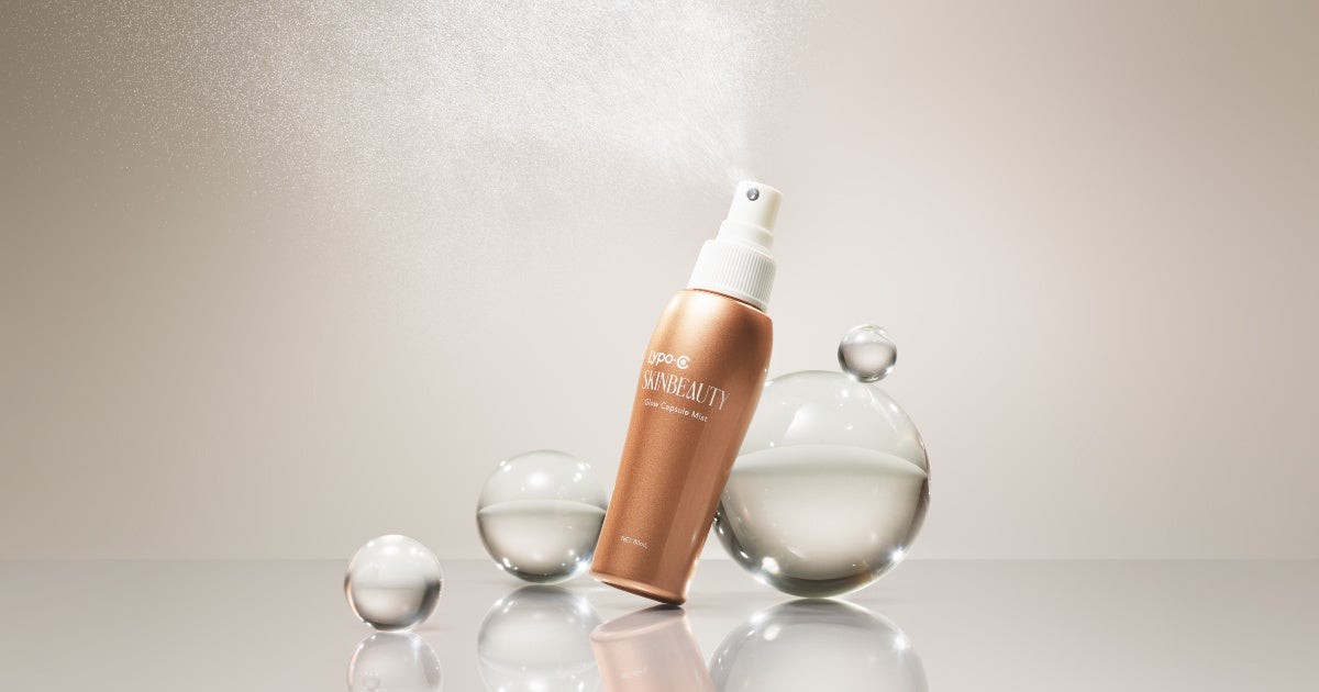Glow Capsule Mistの噴霧