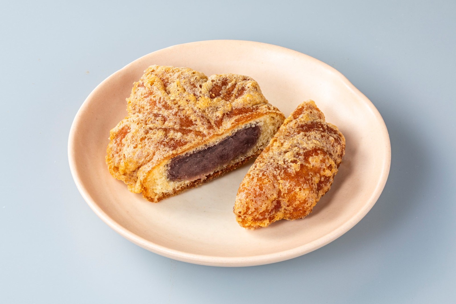 お店で揚げた もみじ饅頭