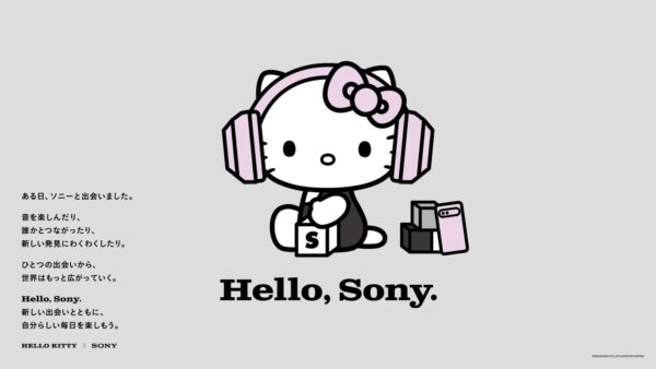 ハローキティ × ソニー「Hello, Sony.」