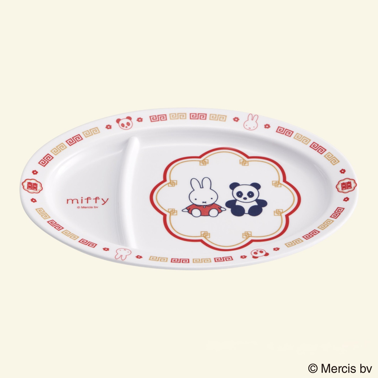 メラミンギョーザ皿 miffy