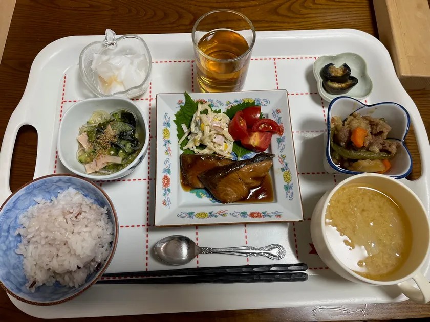 「希望の家」で提供している手作りの食事