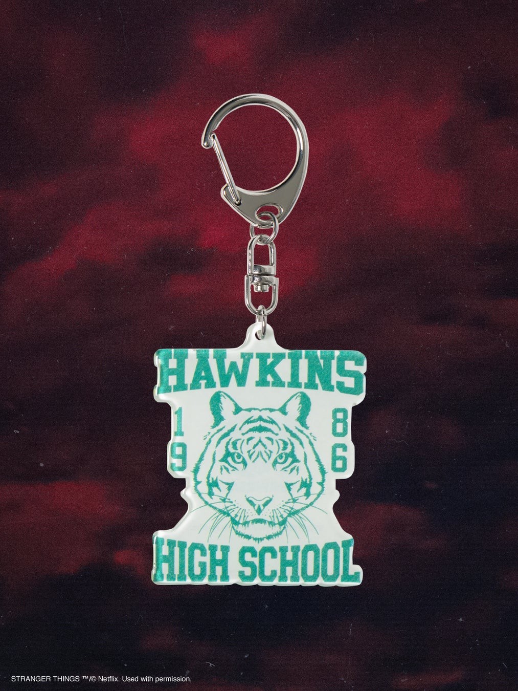 Hawkins High School Acrylic Key Chain
