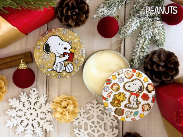 スチームクリーム PEANUTSウィンターデザイン缶 新作2種
