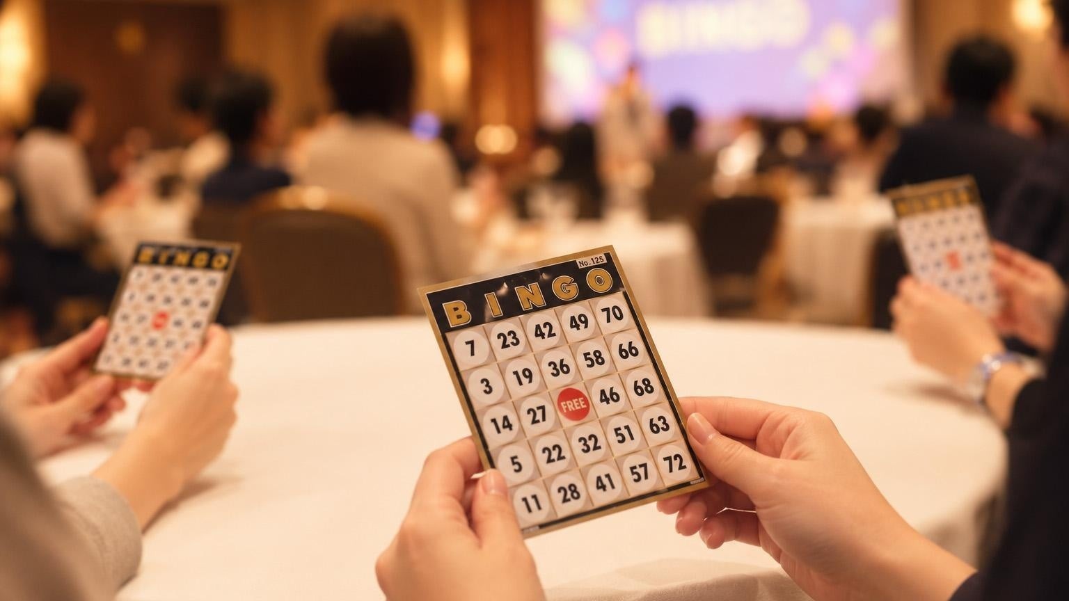 大晦日ビンゴ大会のイメージ