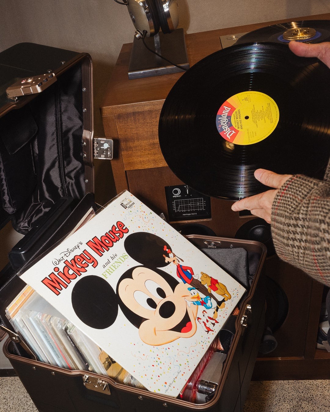 ディズニーのレコードとジャケット