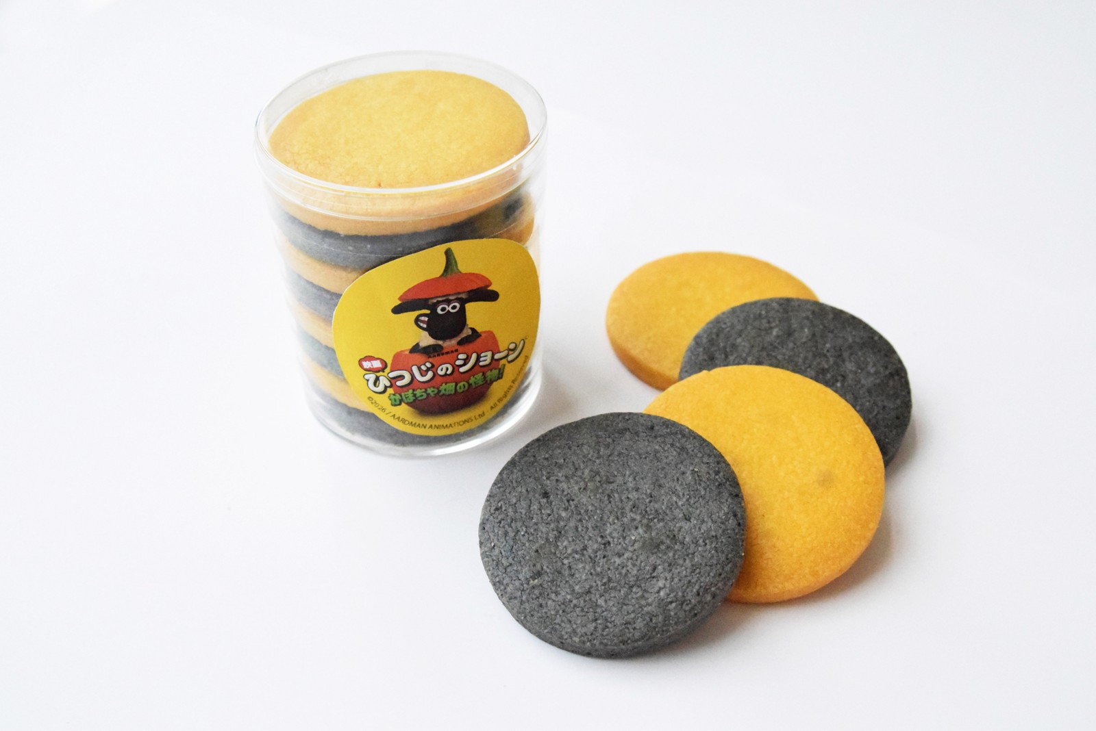 秋色かぼちゃ＆黒ごまクッキー イメージ