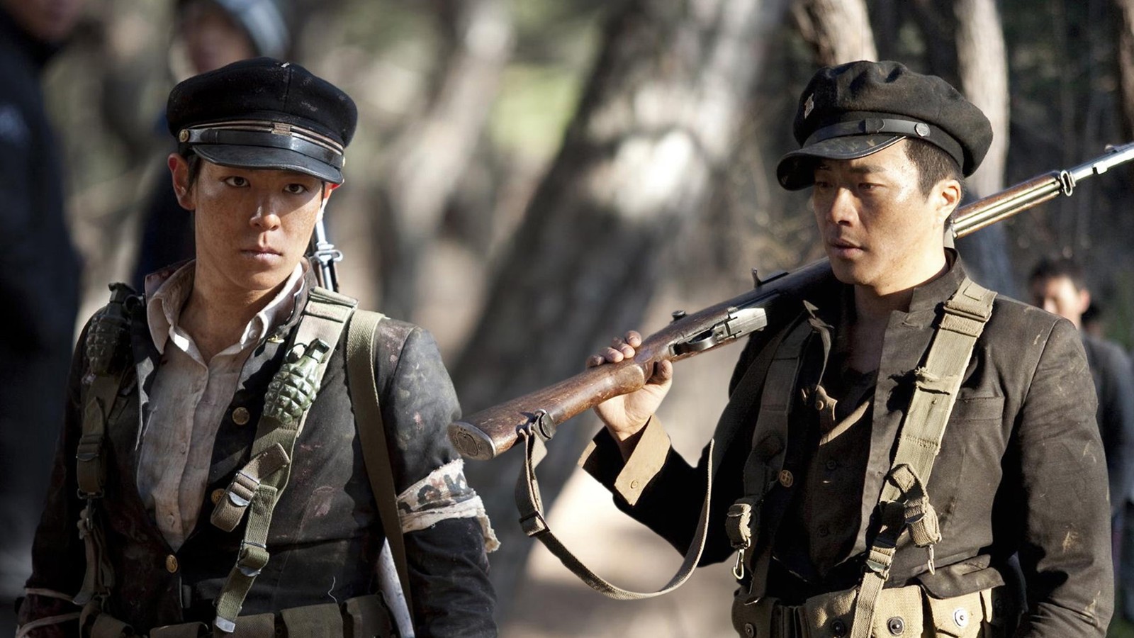 『戦火の中へ』の学徒兵の場面