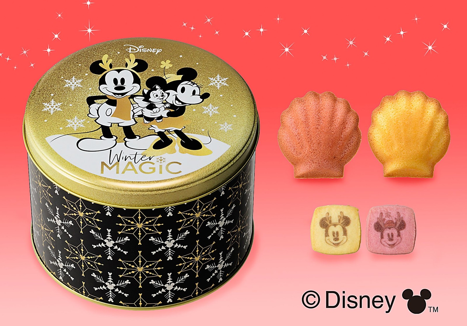 ＜ディズニー＞聖なる夜のお菓子缶（10個入）