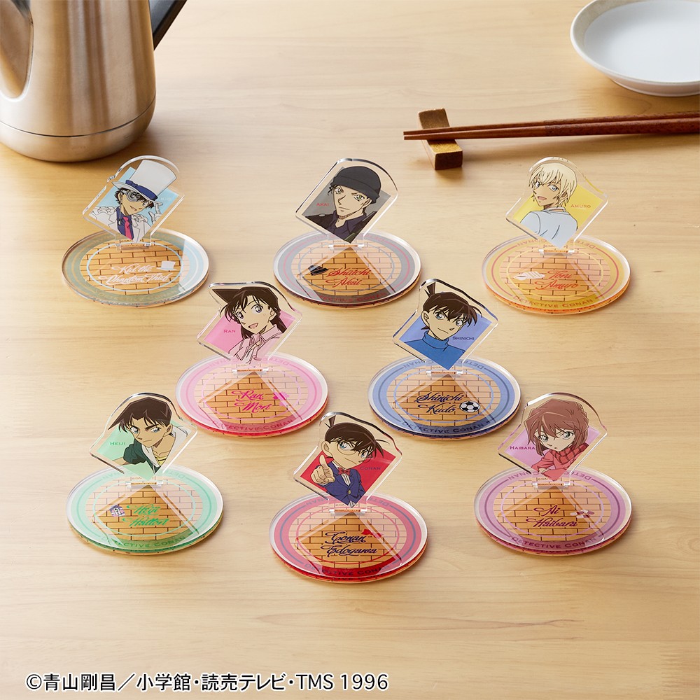 『名探偵コナン』アクリルカップ麺ストッパー全8タイプ