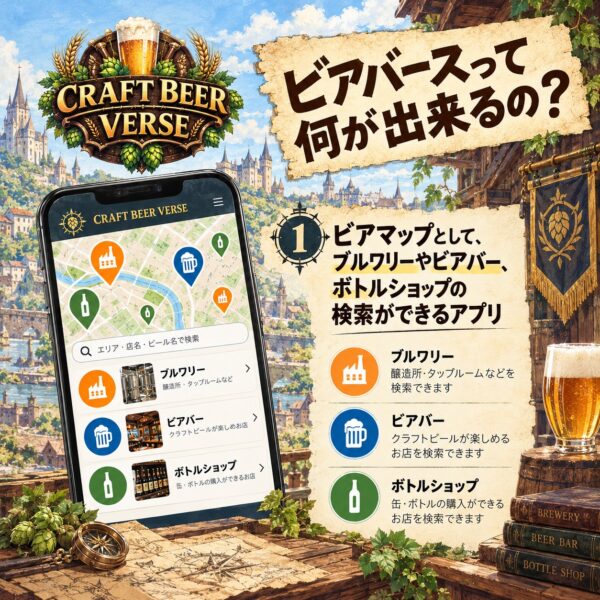 CraftBeerVerse ビアMAP