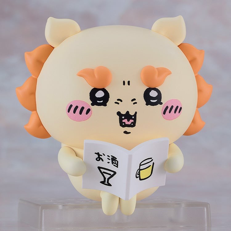 お酒の本を持つねんどろいど シーサー