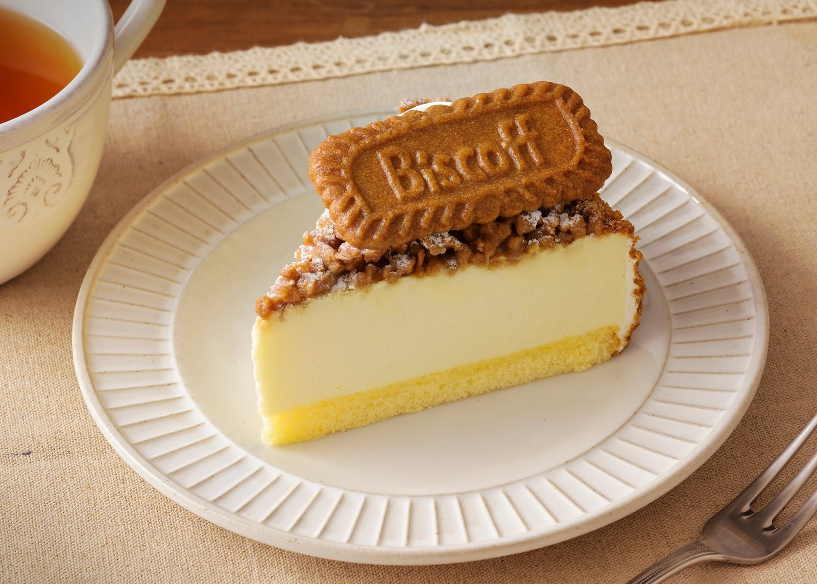 レアチーズ with Biscoff(R)biscuit