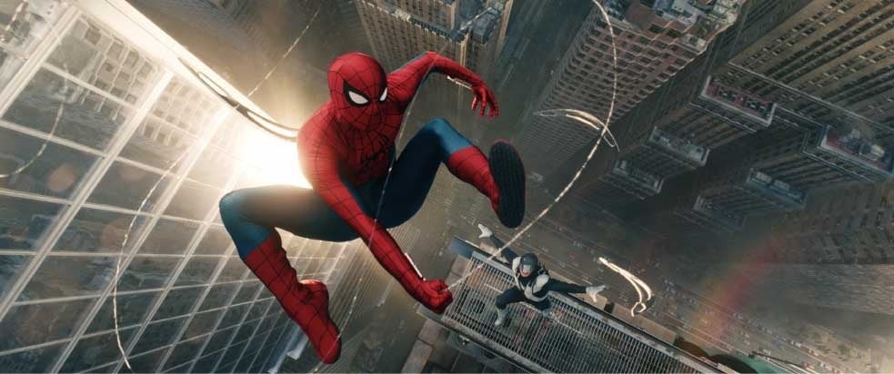 『スパイダーマン:ブランド・ニュー・デイ』ビルの間を跳ぶスパイダーマン