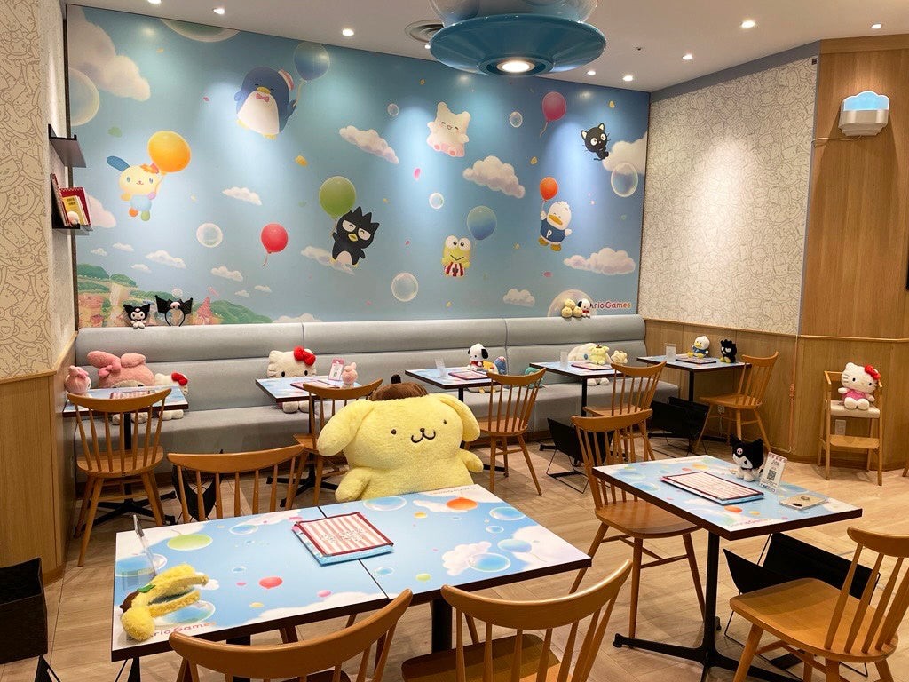 SANRIO CAFE コラボレーション内装