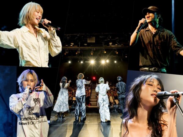 おかもとえみ・JIN Park・Rude John・Someone's Alleyのライブ写真コラージュ